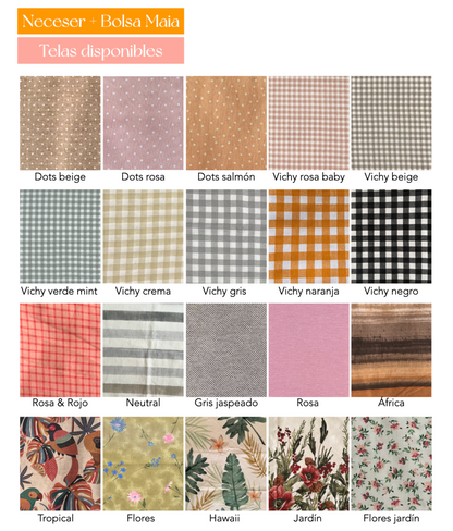 Set de Neceser y Bolsa Maia