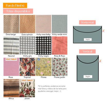 Funda Bimbú para portátil o tablet